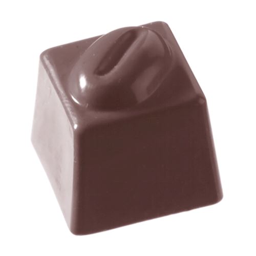 Chocoladevorm blokje koffieboon 14 gr