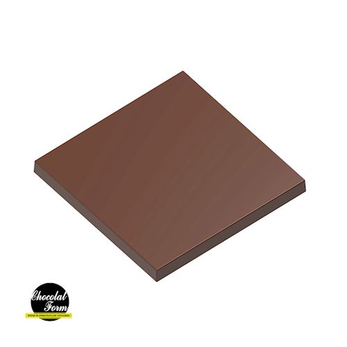 Chocoladevorm tablet vierkant 80 x 80 mm