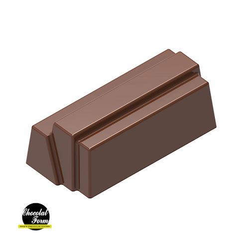 Chocoladevorm blok met textuur - Alessandro Racca