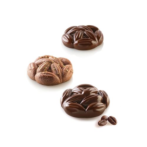 Silicone vorm Cocoa 35 ø 61 H 21 mm