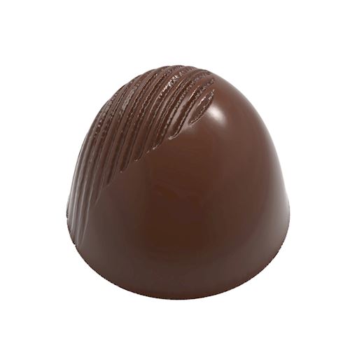 Chocoladevorm half geribbelde Amerikaanse truffel