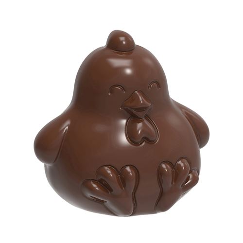 Chocoladevorm klein bol kipje