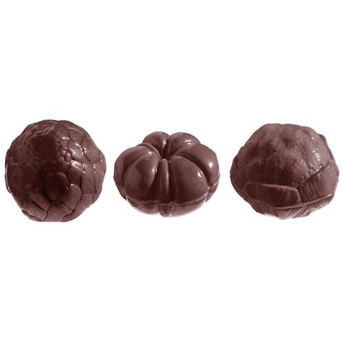 Chocoladevorm groenten 3 fig.