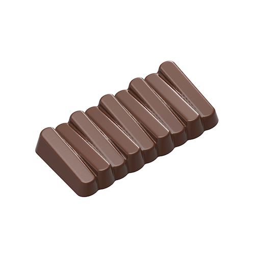 Chocoladevorm tablet steps