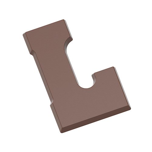 Chocoladevorm letter L 200 gr