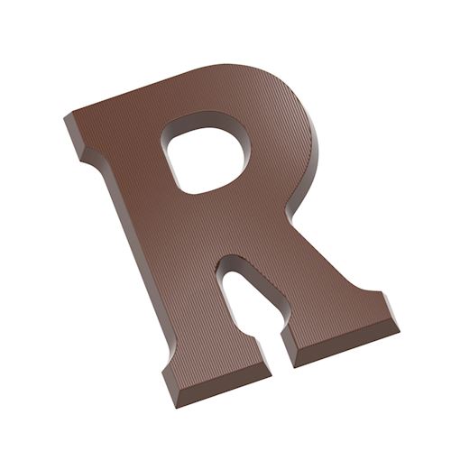 Chocoladevorm letter R 200 gr