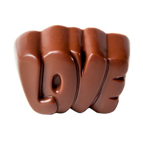 Chocoladevorm "Love" praline