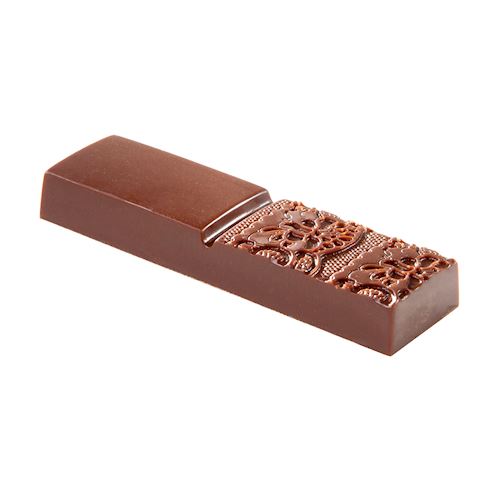 Chocoladevorm Merci met kant