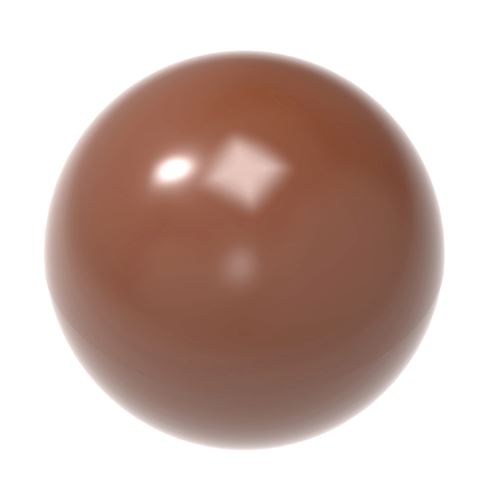 Chocoladevorm halve bol Ø 14 mm