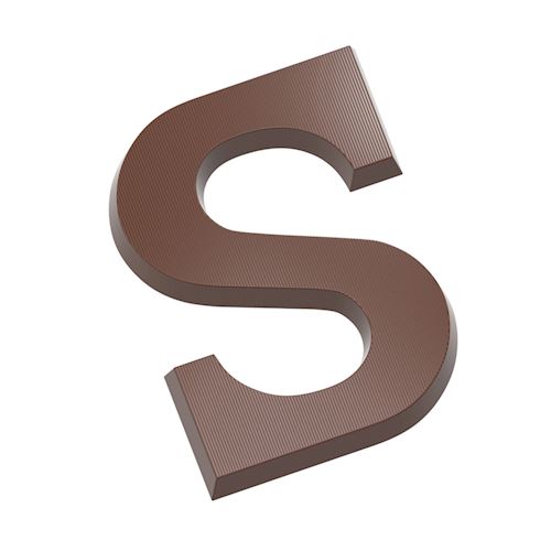 Chocoladevorm letter S 135 gr