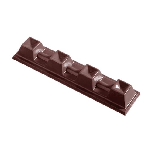 Chocoladevorm reep 4 blokjes 27 gr