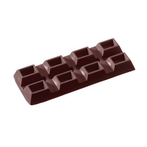 Chocoladevorm tablet 2x4 rechthoek