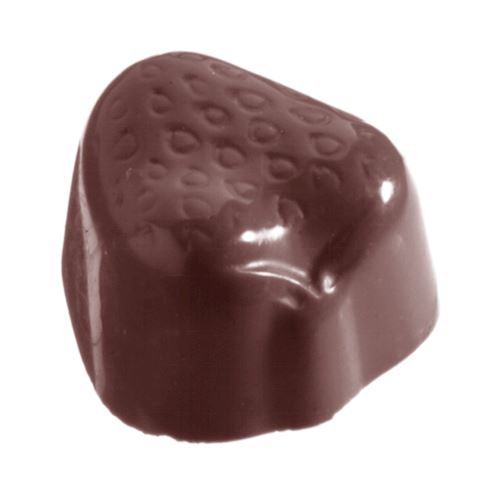 Chocoladevorm aardbei