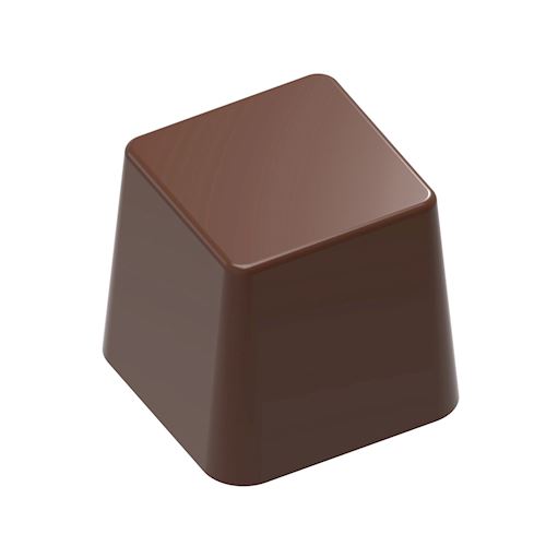 Chocoladevorm rechthoekig kopje 30 gr