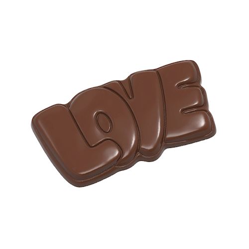 Chocoladevorm tablet love