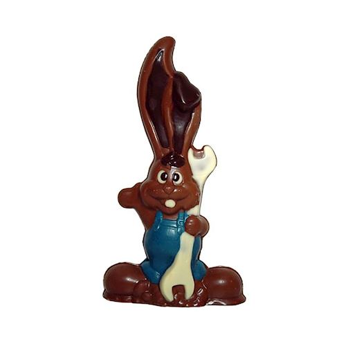 Chocoladevorm konijn met sleutel 275 mm