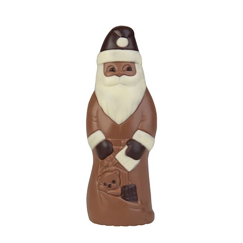 Chocoladevorm Kerstman + zak 170 mm