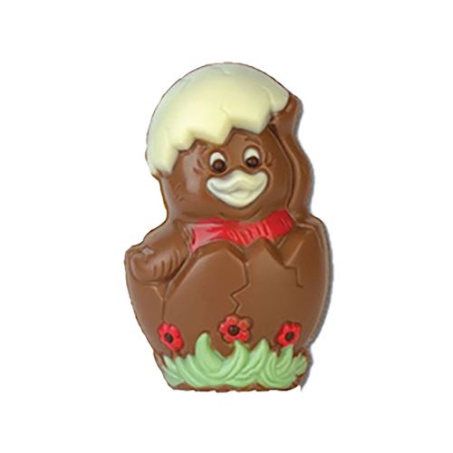 Chocoladevorm kuiken + ei 100 mm
