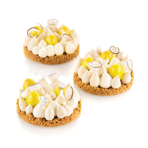 Silikomart Tarte Ring 80 mm - 6 pcs