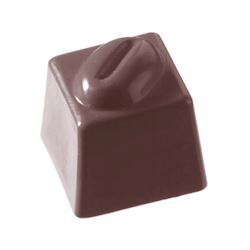 Chocoladevorm blokje koffieboon 14 gr