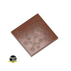 Chocoladevorm tablet hibiscus - Silvia Federica Boldetti