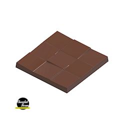Chocoladevorm tablet schuine tegels