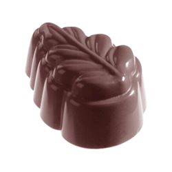 Chocoladevorm spuitmodel blad
