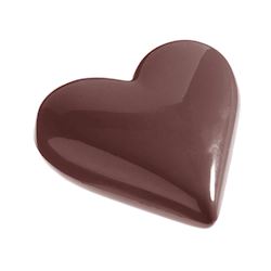 Chocoladevorm hart 80 mm