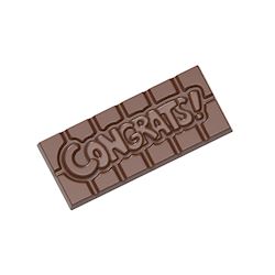 Chocoladevorm tablet Congrats