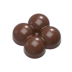 Chocoladevorm vier bolletjes - Minji Lee