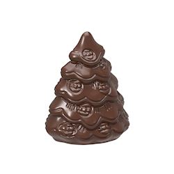 Chocoladevorm kerstboom