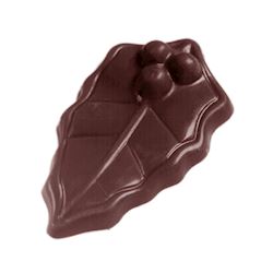 Chocoladevorm hulstblad