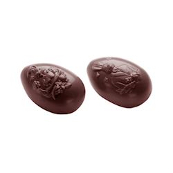 Chocoladevorm ei familie 73 mm 2 fig.