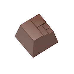 Chocoladevorm modern vierkant