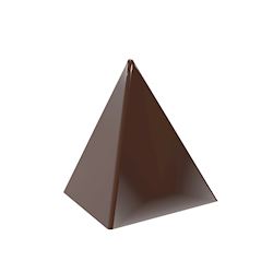 Chocoladevorm top of piramide