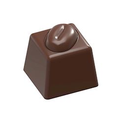 Chocoladevorm blokje koffieboon 6,9 gr
