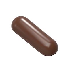 Chocoladevorm medicijn pil lang