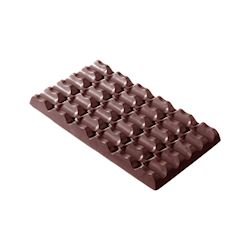 Chocoladevorm tablet 6x6 lang 336 gr
