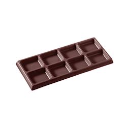 Chocoladevorm tablet 2x4 arcering