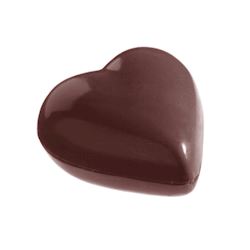 Chocoladevorm hart 33 mm
