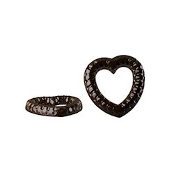 Chocoladevorm hart diamant 176 mm