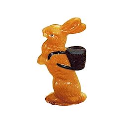 Chocoladevorm konijn met mand 225 mm