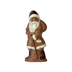 Chocoladevorm Kerstman + zak 195 mm