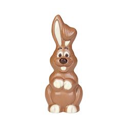 Chocoladevorm lachend konijn 70 mm