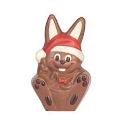 Chocoladevorm kerstkonijn 104 mm
