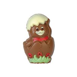 Chocoladevorm kuiken + ei 100 mm