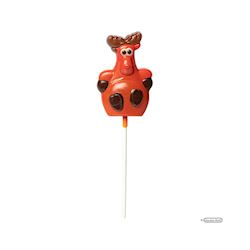 Chocoladevorm lolly Dynamisch rendier 70 mm
