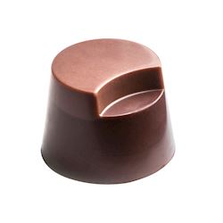 Chocoladevorm cilinder kleine inkeping