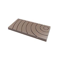 Chocoladevorm tablet golvende cirkel