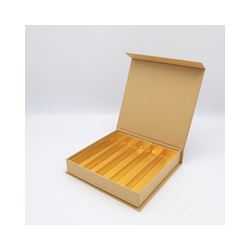 Luxe magneetdoos kraft met 5 rijen - 24 pcs